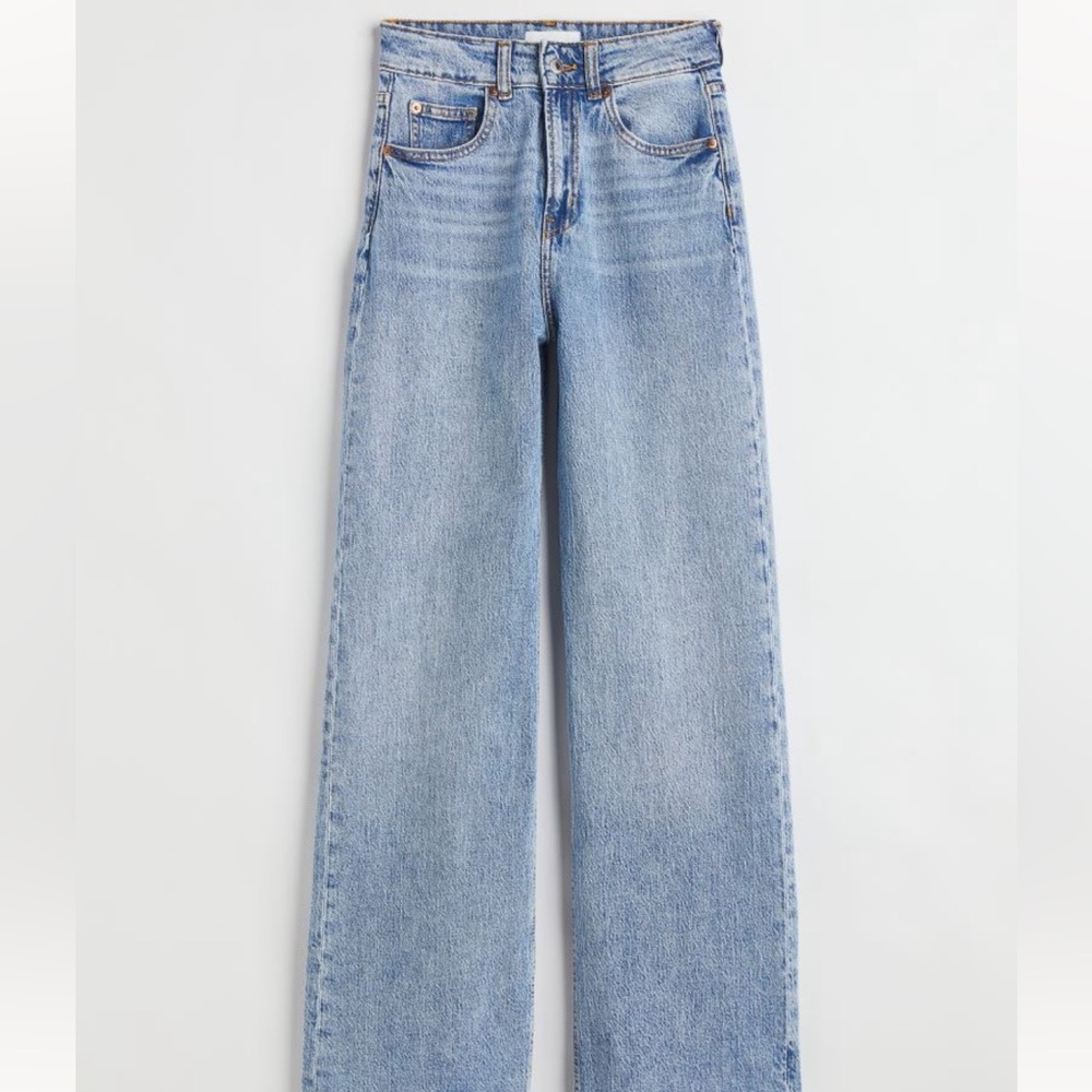 H&M High Waist Wide Leg